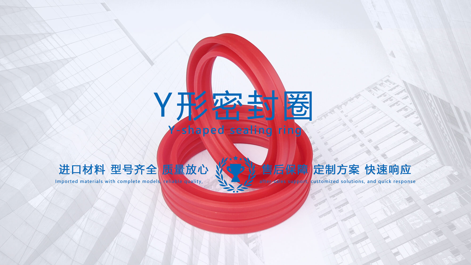 y型密封圈（又Y形密封圈，Y形圈，Y型圖或唇形密封圈，密封件油封膜片） (2)