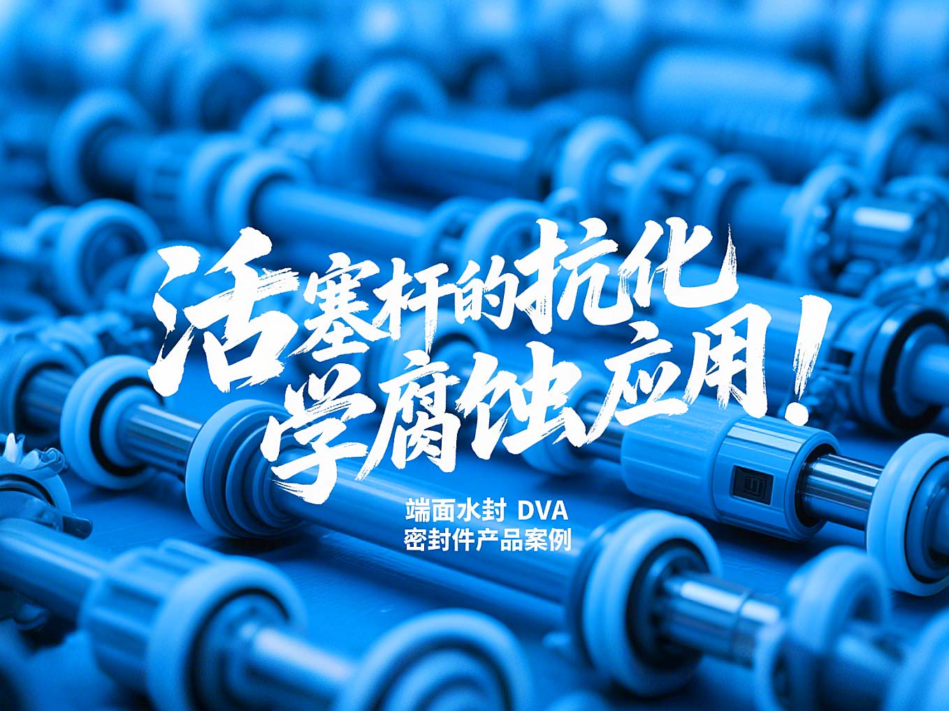 端面水封DVA密封件產(chǎn)品案例 ? 活塞桿的抗化學腐蝕應用！