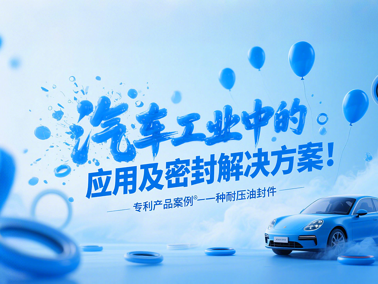 專利產品案例 ? 一種耐壓油封件：汽車工業(yè)中的應用及密封解決方案！