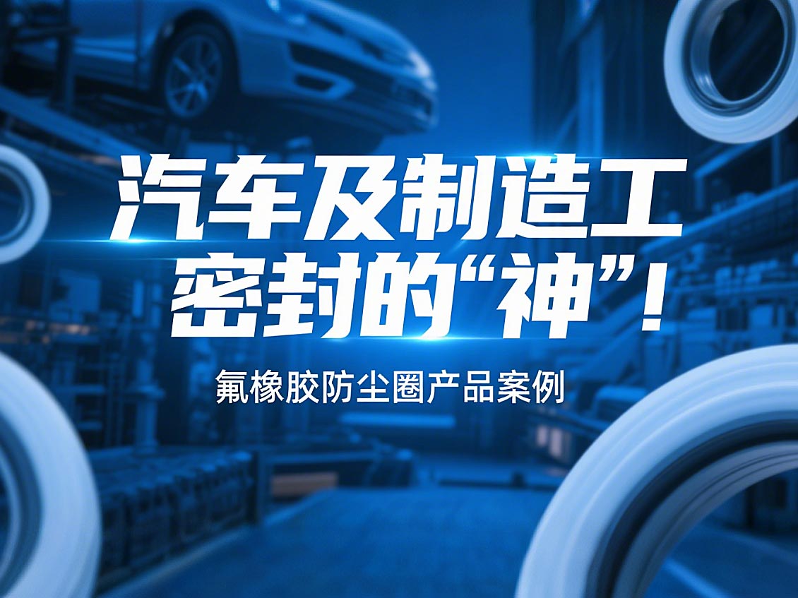 氟橡膠防塵圈產(chǎn)品案例 ? 汽車(chē)及制造工業(yè)密封的“神”！
