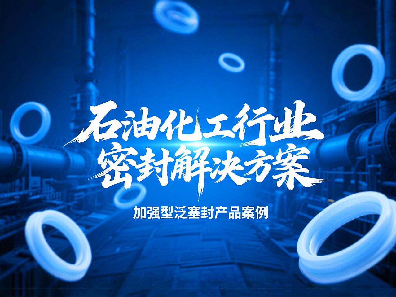 加強(qiáng)型泛塞封產(chǎn)品案例 ? 石油化工行業(yè)的密封解決方案！?
