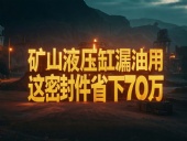 液壓缸老是漏油？礦山上用這密封件，一年省下70萬(wàn)！?